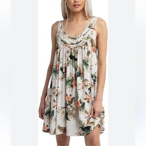 Rip Curl Floral Print Mini Dress